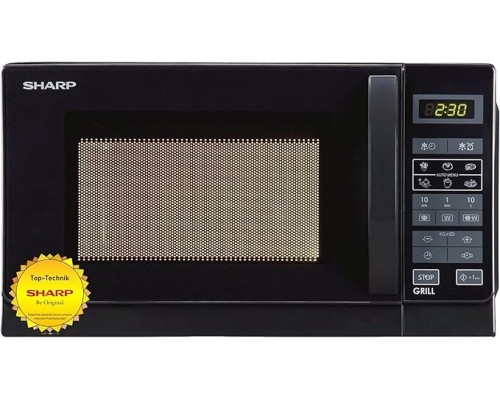 Sharp - Микроволновая печь и гриль 2 в 1 (900 Вт, 25 л, функция гриля Sharp - Микроволновая печь и гриль 2 в 1 (900 Вт, 25 л, функция гриля