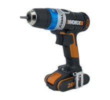 Worx WX178 Smart беспроводная дрель-шуруповерт 20 В 2,0 Ач импульсный BitLock